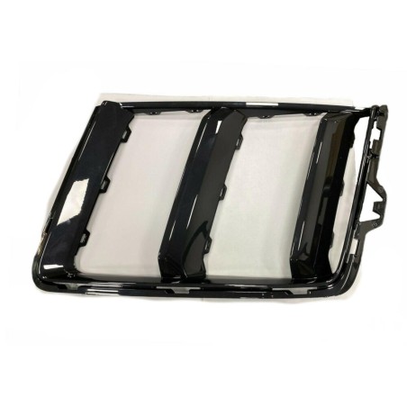 Cadre de calandre avant droit avec pare-chocs avant en chrome foncé brillant - Pièces d'origine Audi 4S0807682ARN4 Cadre de calandre avant droit avec pare-chocs avant en chrome foncé brillant - Pièces d'origine Audi 4S0807682ARN4