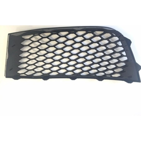 Grille inférieure droite de pare-chocs avant noir - Pièces d'origine Audi 8P0807682LT94 Grille inférieure droite de pare-chocs avant noir - Pièces d'origine Audi 8P0807682LT94