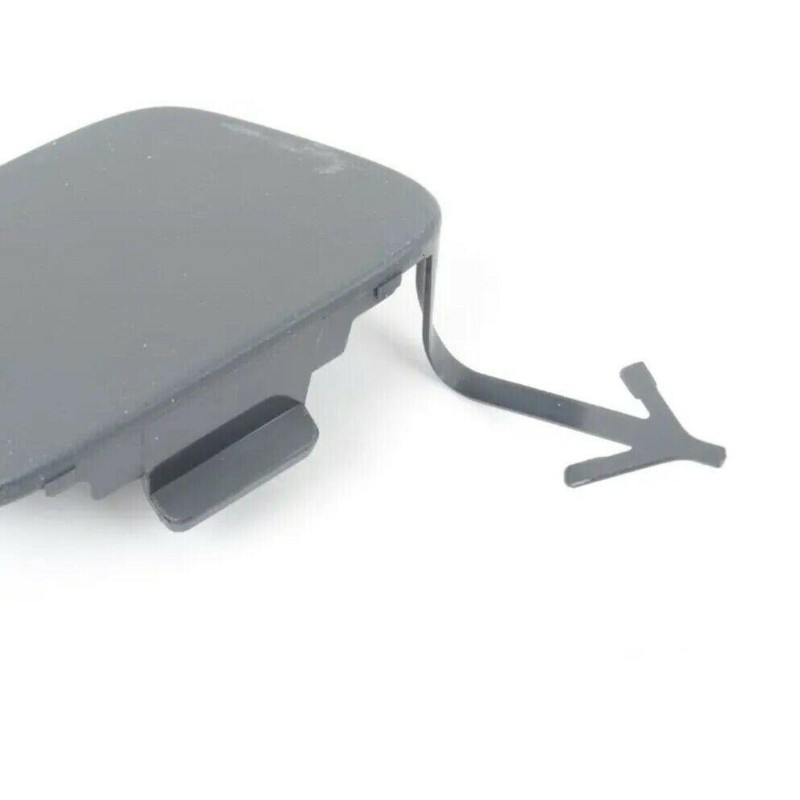 Capuchon de couverture de crochet de remorquage de pare-chocs avant anthracite - Pièces d'origine Audi 4M0807241B4W3