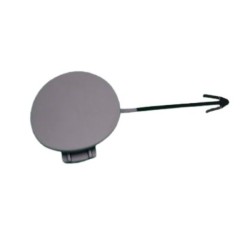 Capuchon de couverture d'œil de crochet de remorquage de pare-chocs avant - Pièces d'origine Audi 8X0807241AGRU