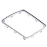 Cadre d'entourage de garniture de console centrale avant en argent - Pièces d'origine Audi 8K086426033Q7 Cadre d'entourage de garniture de console centrale avant en argent - Pièces d'origine Audi 8K086426033Q7