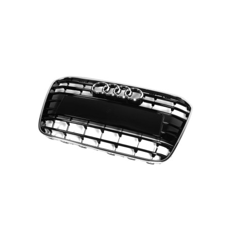 Ensemble de calandre centrale avant en noir brillant - Pièces d'origine Audi 4G0853651T94 Ensemble de calandre centrale avant en noir brillant - Pièces d'origine Audi 4G0853651T94