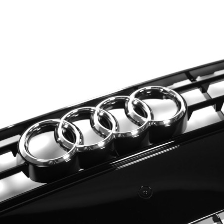 Ensemble de calandre centrale avant en noir brillant - Pièces d'origine Audi 4G0853651T94 Ensemble de calandre centrale avant en noir brillant - Pièces d'origine Audi 4G0853651T94