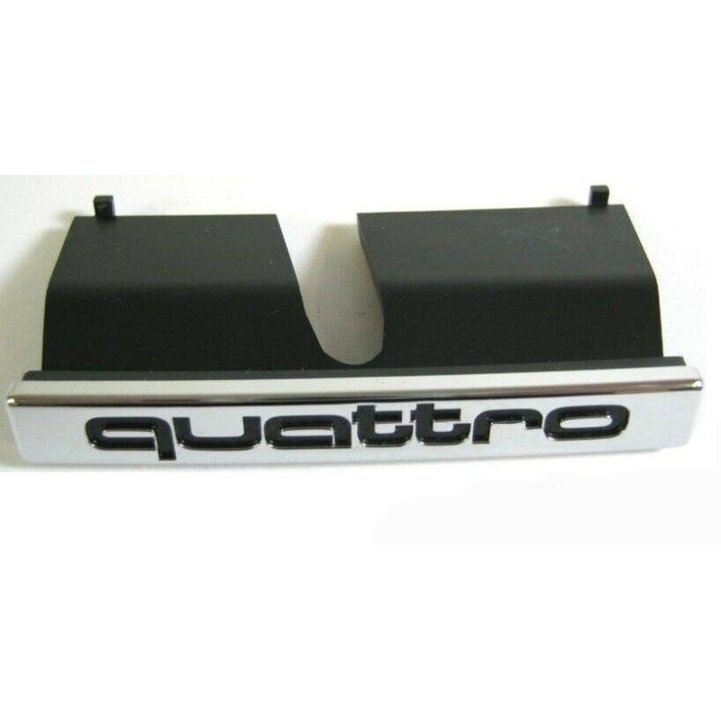 Calandre avant centrale avec badge Quattro - Pièces d'origine Audi 8J08537362ZZ