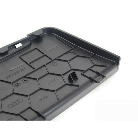 Couvercle de couvercle de cendrier de console avant noir - Pièces d'origine Audi 8K0857967V10 Couvercle de couvercle de cendrier de console avant noir - Pièces d'origine Audi 8K0857967V10