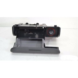 Cendrier central de console avant noir - Pièces d'origine Audi 8N0857951A6PS