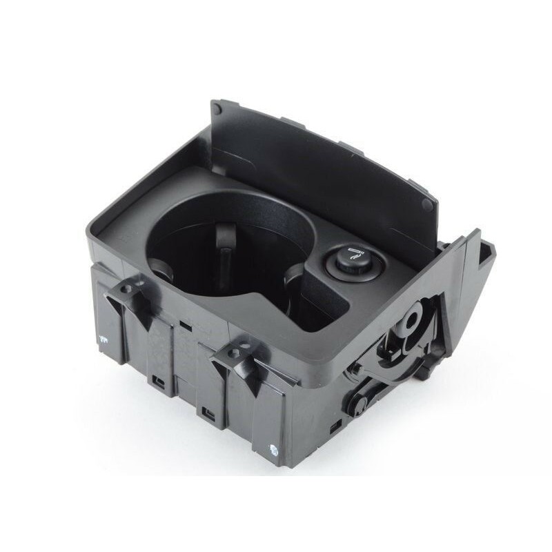 Porte-gobelet de console avant - Pièces d'origine Audi 4F1862533C6PS