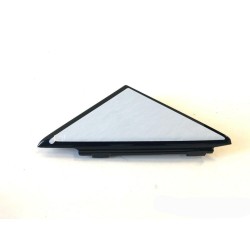 Garniture d'angle de coin de porte avant en noir brillant gauche coté conducteur - Pièces d'origine Audi 8X38376375FQ