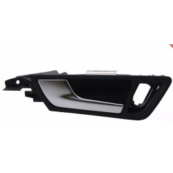 Poignée d'actionneur intérieur de porte avant gauche coté conducteur en âme noire - Pièces d'origine Audi 8R0837019A6PS