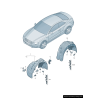 Garde-boue avant côté droit - Pièces d'origine Audi 8T0821172M Garde-boue avant côté droit - Pièces d'origine Audi 8T0821172M