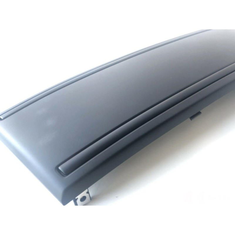 Suppression de la plaque d'immatriculation du pare-chocs avant en noir - Pièces d'origine Audi 4F0807285BL3FZ.