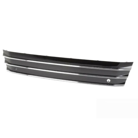 Remplisseur de plaque d'immatriculation de calandre avant en noir brillant - Pièces d'origine Audi 4G8807287JT94 Remplisseur de plaque d'immatriculation de calandre avant en noir brillant - Pièces d'origine Audi 4G8807287JT94