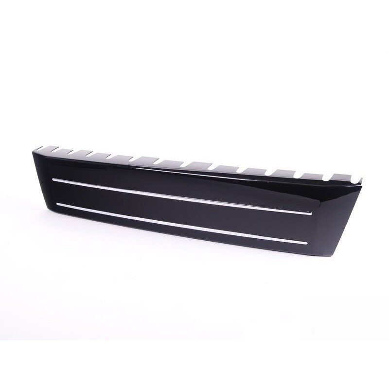 Remplisseur de plaque d'immatriculation de calandre avant en noir brillant - Pièces d'origine Audi 8R0807287DT94 Remplisseur de plaque d'immatriculation de calandre avant en noir brillant - Pièces d'origine Audi 8R0807287DT94