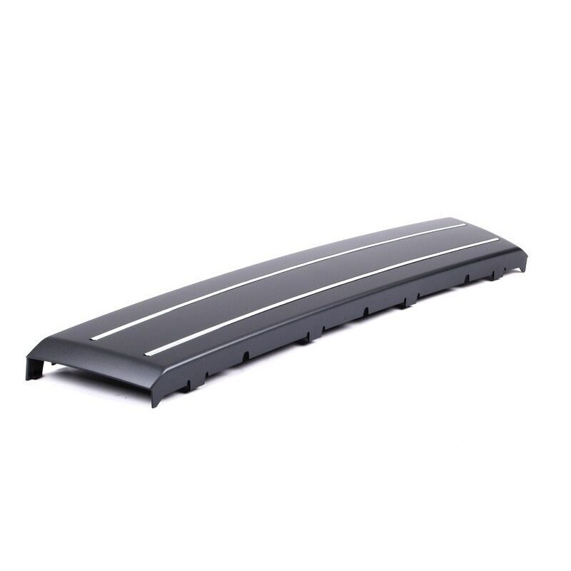 Remplisseur de plaque d'immatriculation de grille avant gris - Pièces d'origine Audi 8R08072871QP