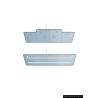 Remplisseur de plaque d'immatriculation de grille avant gris - Pièces d'origine Audi 8R08072871QP Remplisseur de plaque d'immatriculation de grille avant gris - Pièces d'origine Audi 8R08072871QP