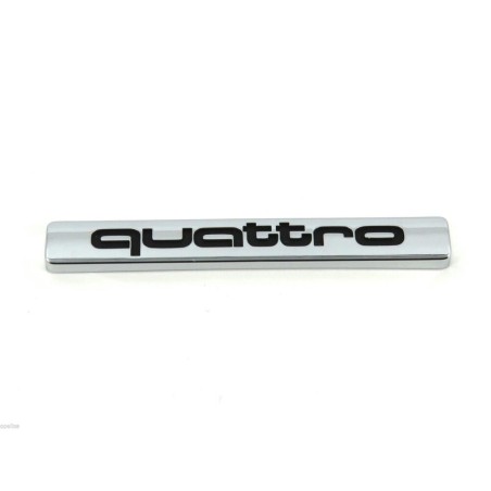 Calandre avant avec emblème Quattro en chrome - Pièces d'origine Audi 8L0853736B2ZZ Calandre avant avec emblème Quattro en chrome - Pièces d'origine Audi 8L0853736B2ZZ