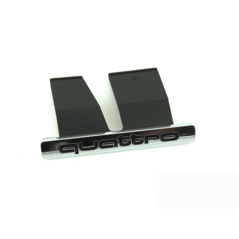 Calandre avant avec emblème Quattro en chrome - Pièces d'origine Audi 8N0853736A2ZZ