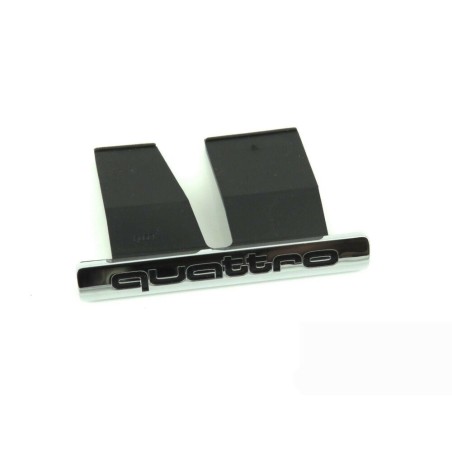 Calandre avant avec emblème Quattro en chrome - Pièces d'origine Audi 8N0853736A2ZZ Calandre avant avec emblème Quattro en chrome - Pièces d'origine Audi 8N0853736A2ZZ