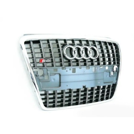 Ensemble de calandre avant - Gris platine - Pièces d'origine Audi 4E0853651AL1RR Ensemble de calandre avant - Gris platine - Pièces d'origine Audi 4E0853651AL1RR
