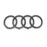 Emblème de logo noir brillant pour anneau de calandre avant - Pièces d'origine Audi 4H0853605BT94 Emblème de logo noir brillant pour anneau de calandre avant - Pièces d'origine Audi 4H0853605BT94