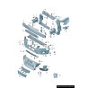 Support de faisceau d'impact avant droit - Pièces d'origine Audi 8K0807134D Support de faisceau d'impact avant droit - Pièces d'origine Audi 8K0807134D