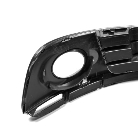 Grille de pare-chocs avant gauche avec phare antibrouillard noir - Pièces d'origine Audi 8R0807681MBJI. Grille de pare-chocs avant gauche avec phare antibrouillard noir - Pièces d'origine Audi 8R0807681MBJI.