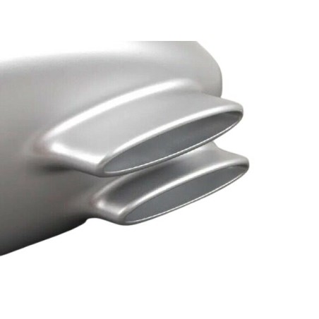 Capuchon de rétroviseur avant gauche en aluminium mat - Pièces d'origine Audi 8E0857527A1L1