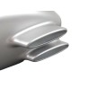 Capuchon de rétroviseur avant gauche en aluminium mat - Pièces d'origine Audi 8E0857527A1L1 Capuchon de rétroviseur avant gauche en aluminium mat - Pièces d'origine Audi 8E0857527A1L1