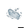 Insigne de badge avant Quattro Chrome Inscription - Pièces d'origine Audi 8W0853736D2ZZ Insigne de badge avant Quattro Chrome Inscription - Pièces d'origine Audi 8W0853736D2ZZ