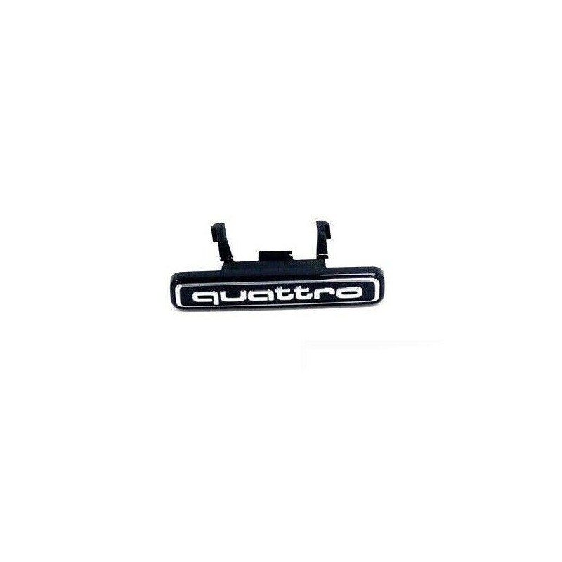 Emblème de badge avant Quattro Chrome - Pièces d'origine Audi 8R0853736C2ZZ