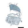 Câble de libération de capot avant droit coté passager de 1072mm - Pièces d'origine Audi 4E0823530A Câble de libération de capot avant droit coté passager de 1072mm - Pièces d'origine Audi 4E0823530A