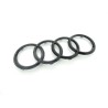 Emblème de calandre noire avec logo de badge de bagues avant - Pièces d'origine Audi 4M0853605T94 Emblème de calandre noire avec logo de badge de bagues avant - Pièces d'origine Audi 4M0853605T94