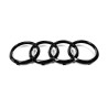Emblème de badge d'anneaux avant en noir brillant - Pièces d'origine Audi 4H0853605CT94 Emblème de badge d'anneaux avant en noir brillant - Pièces d'origine Audi 4H0853605CT94