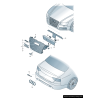 Emblème de calandre de badge avant RS5 Chrome - Pièces d'origine Audi 8T0853736B2ZZ Emblème de calandre de badge avant RS5 Chrome - Pièces d'origine Audi 8T0853736B2ZZ