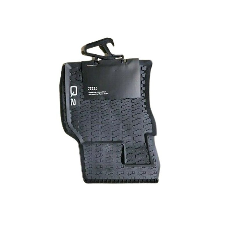 Tapis de sol en caoutchouc avant ensemble RHD uniquement - Pièces d'origine Audi 81C061501041