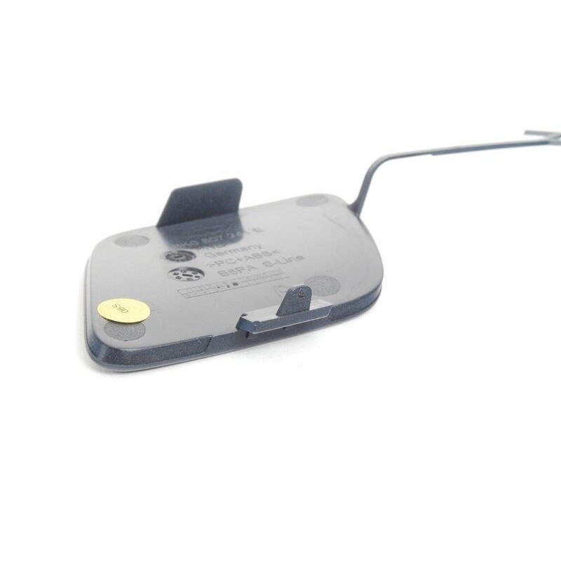 Capuchon de couverture de crochet de remorquage de pare-chocs avant S-Line - Pièces d'origine Audi 8K0807241EGRU