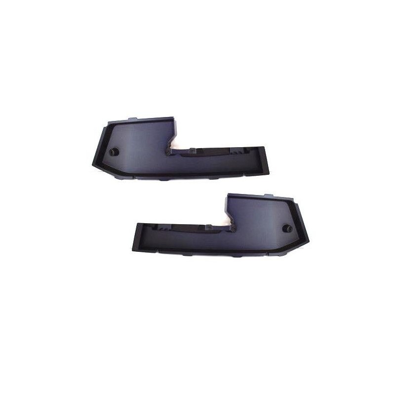 Ensemble de garnitures de couverture avant S-Line gauche droite, grille de brouillard et arrière - Pièces d'origine Audi 8T080