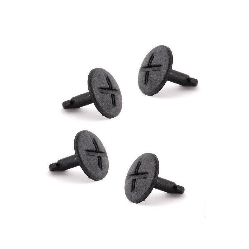 4 pièces de goupille de goujon de garde-boue avant - Pièces d'origine Audi 4x4A0805121C