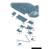Couvercle de revêtement de la partie inférieure avant droite - Pièces d'origine Audi 4G0825216A Couvercle de revêtement de la partie inférieure avant droite - Pièces d'origine Audi 4G0825216A