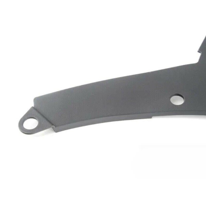 Couverture de panneau de choc supérieur avant noir - Pièces d'origine Audi 8R0807081A