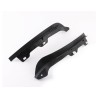 Enjoliveur de passage de roue avant avec lèvres de spoiler - Ensemble de deux pièces d'origine Audi 8K0853888A/8K0853887A. Enjoliveur de passage de roue avant avec lèvres de spoiler - Ensemble de deux pièces d'origine Audi 8K0853888A/8K0853887A.
