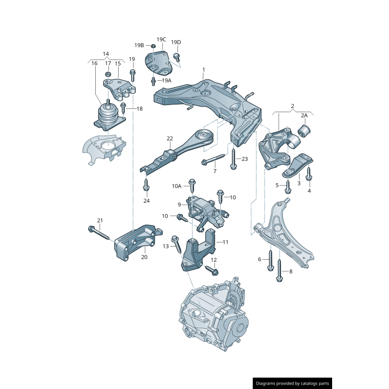 Véritable Audi/VW N10640301