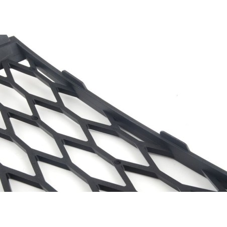 Grille inférieure droite d'origine pour pare-chocs avant noir - Pièces d'origine Audi 4B3807682D3FZ Grille inférieure droite d'origine pour pare-chocs avant noir - Pièces d'origine Audi 4B3807682D3FZ