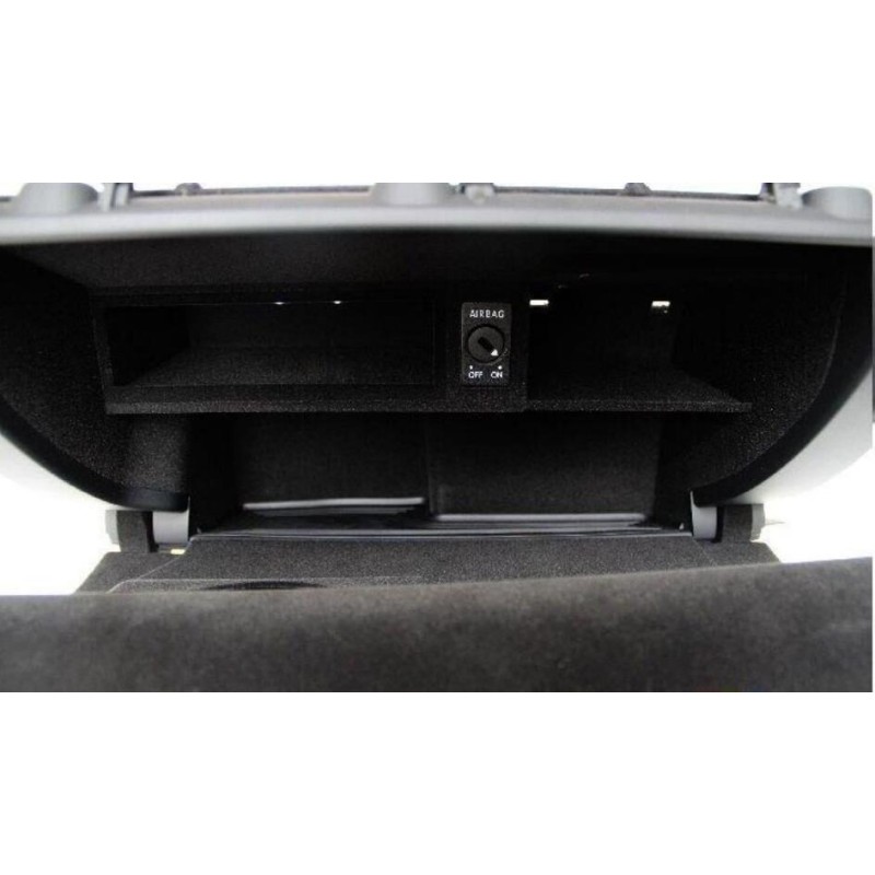 Compartiment de rangement de boîte à gants noir LHD - Pièces d'origine Audi 8J1857096C6PS