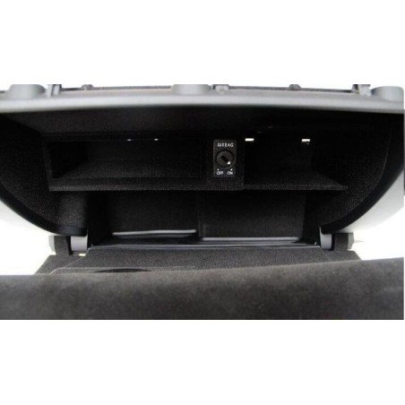 Compartiment de rangement de boîte à gants noir LHD - Pièces d'origine Audi 8J1857096C6PS Compartiment de rangement de boîte à gants noir LHD - Pièces d'origine Audi 8J1857096C6PS