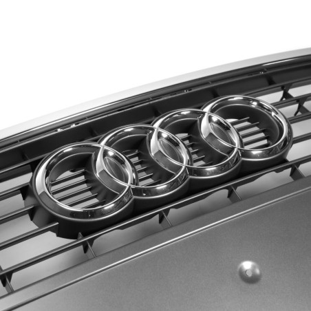 Grille de pare-chocs avant central gris - Pièces d'origine Audi 8P0853651M1QP Grille de pare-chocs avant central gris - Pièces d'origine Audi 8P0853651M1QP