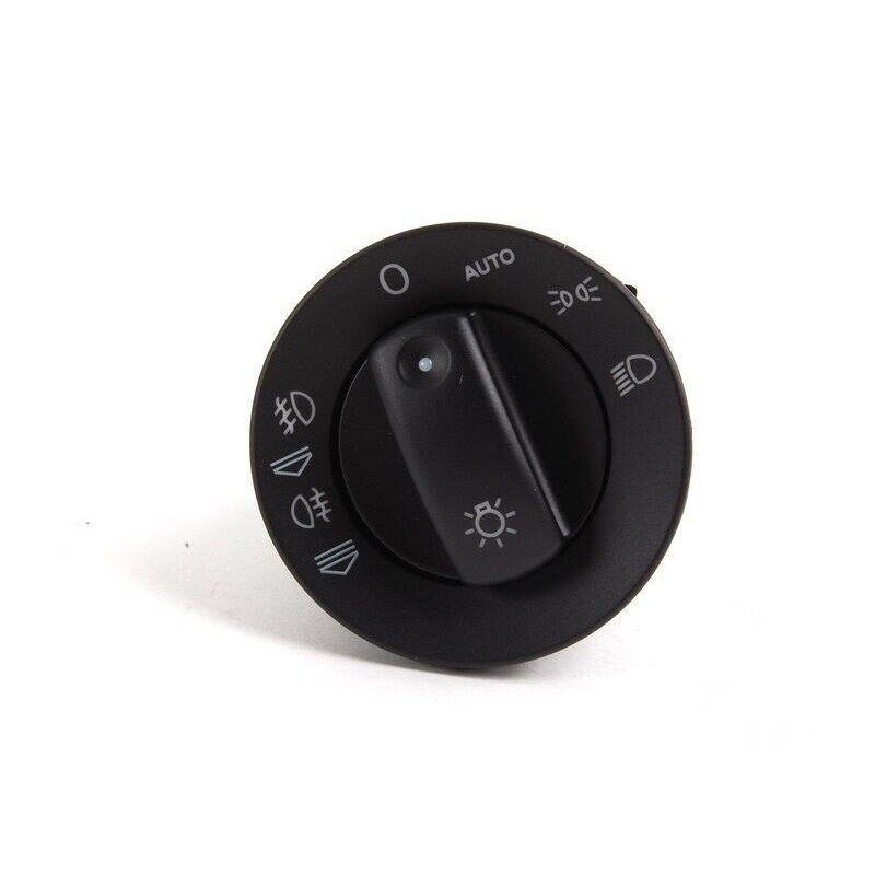 Interrupteur de phare Contrôle de la lumière Noir - Pièces d'origine Audi 8E0941531D5PR