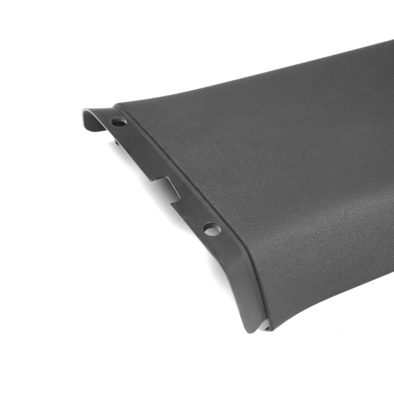 Garniture de couverture de pilier B inférieur intérieur noire droite coté passager - Pièces d'origine Audi 8P48672404PK