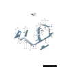 Garniture de quart inférieur intérieur arrière gauche coté conducteur - Pièces d'origine Audi 8U0867767A4PK Garniture de quart inférieur intérieur arrière gauche coté conducteur - Pièces d'origine Audi 8U0867767A4PK
