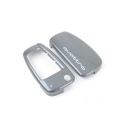 Coque de clé Quattro Design en gris Daytona - Pièces d'origine Audi 8V0071208AZ7S